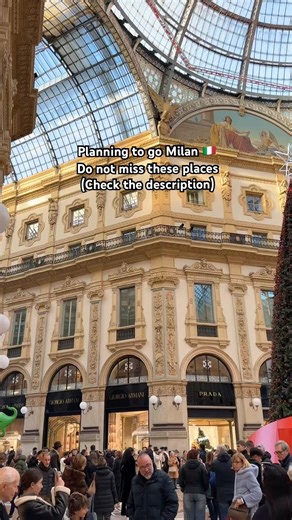 Milan bucket list you can’t skip 🔥🇮🇹✨ #milan #explore #europe #tourism #viral #bucketlist #love