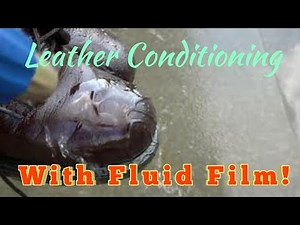 Easiest Way To Condition Leather Boots Using Fluid Film!