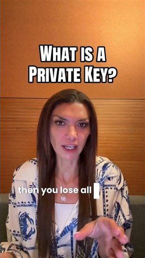What Is a Private Key? Crypto Explained in 30 Seconds #cryptobasics #cryptoeducation #cryptobeginner
