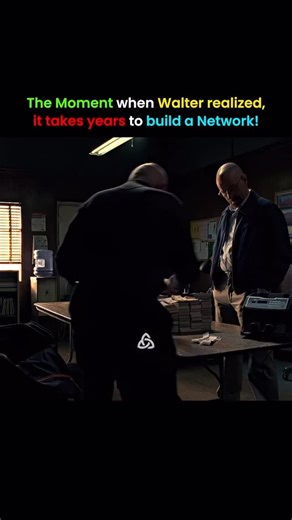 Money.Post on Instagram: "The Harsh Truth About Power 🕰💼 Walter thought one big cook would make him untouchable. But in that tense sit-down with Mike and Jesse, the reality hit: It’s not the product that makes you powerful. It’s the network that moves it. Gus didn’t rely on mules. He built 20 years of infrastructure, refrigerated trucks, loyal drivers, airtight logistics. That’s why his empire lasted. 💡 Lesson: Quick wins fade. Real power comes from the system you build over years. Series 🎬: