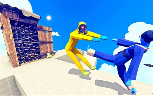 致命的农村厕所跆拳道   弩车 vs 每个单位 - 全战Tabs mod