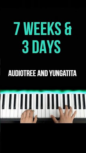 7 Weeks and 3 Days EASY piano tutorial #backrooms #liminalmusic #liminalspace #dreamcore #weirdcore