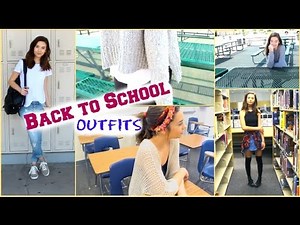 Back to School Outfit Ideas! ♡