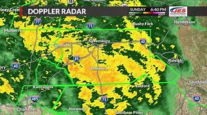 RADAR UPDATE: 6:45pm - Extrmely heavy rain is moving in along the VA/NC border counties and into the New River Valley. Plan for the flash flood threat to increase rapidly after dark. Watch for rising streams and debris in the road. We will have hourly updates on WZBJ24. Visit wzbj24.com to find the channel number in your area. | WDBJ7
