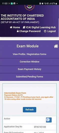 HOW TO DOWNLOAD CA ADMIT CARD MAY-26 EXAMS ICAI
