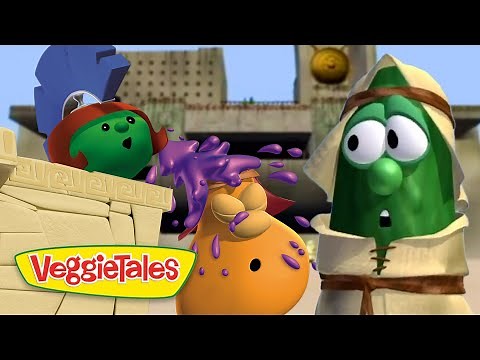 Joshua and the Battle of Jericho! 🙏 Josh and the Big Wall 🏰 VeggieTales