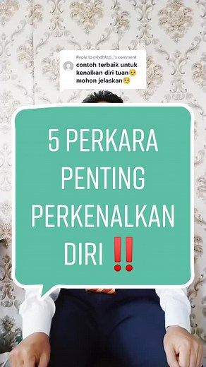 Reply to @mhdhfzzi_ 5 perkara penting yang perlu awak beri perhatian‼️ #tipstemuduga #kerjaya #perkhidmatanawam #swasta