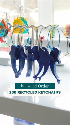 Recycling Keychains: Impact on Plastic Waste and CO2 Emissions
