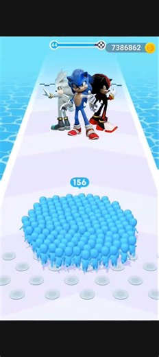 Shadow 🖤 vs Sonic 💙 | Count Master Gameplay 💯💀Who wins in 2026? ⚡🔥#gaming #countmaster #shorts #2026