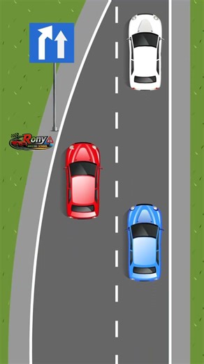 Master The Lane Merge |#drivingtips #foryou #roadsafety #trafficrules #drivinglesson #drivingschool