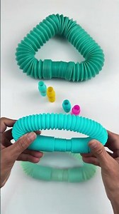 Relaxing ASMR Creating POP-TUBE Sound #asmr #satisfyingvideos #relaxing #oddasmr #insideout #crunchy