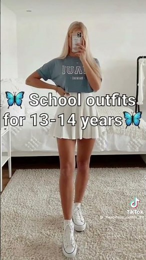 🦋School outfits for 13-14 years🦋