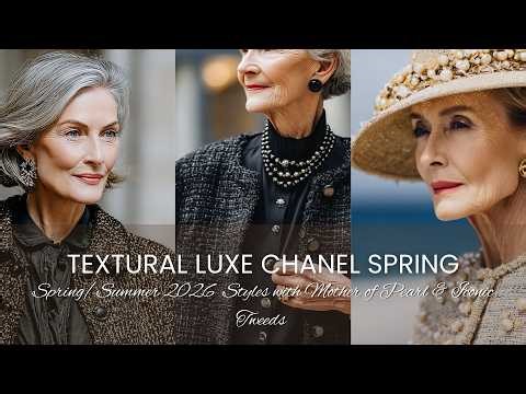 🐚 Spring/Summer 2026 Textural Luxe: CHANEL Spring Styles with Mother of Pearl & Iconic Tweeds ✨