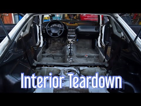 Integra Teardown & Cleaning - 94-01 Integra Seat Removal & Center Console