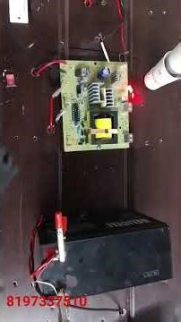 mini solar inverter project.. #electronic...