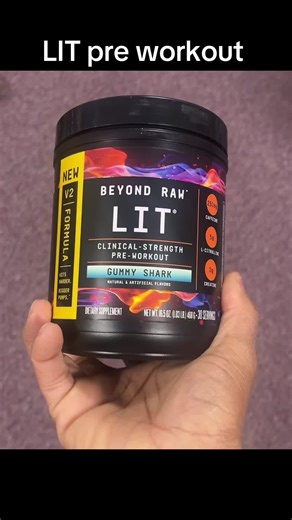 LIT pre workout powder. It will give you all the energy you need & then some. #litpreworkout #preworkoutreview #supplementsthatwork #tiktokshopblackfriday #tiktokshopblackfriday