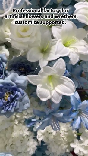 We professionally customize all kinds of artificial flowers/wreaths,topiary,greenery,support OEM/ODM