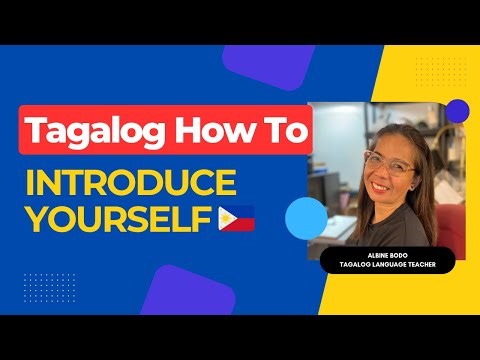 🗣️ "How to Introduce Yourself in Tagalog (Simple & Easy Script for ALL Levels!)" 🇵🇭