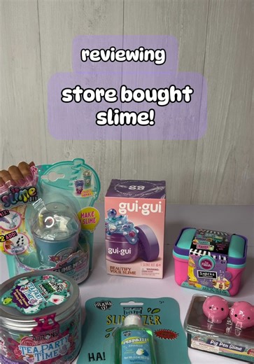 i do not recommend those mix ur own slimes 🤧 #slime #fidgets #asmr #fidgettoys #review