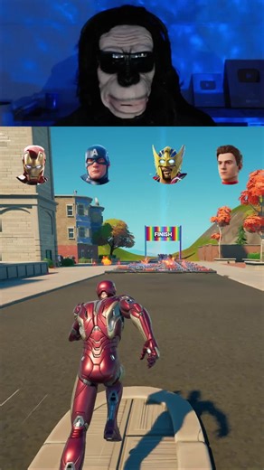 Spider-Man Saves Avengers 😱#fortniteclips