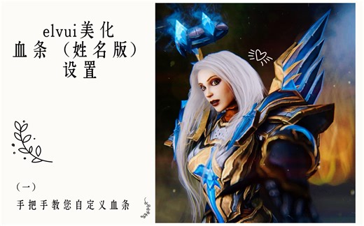 【插件教程】elvui血条设置，手把手教你设置自己喜欢的血条、姓名版