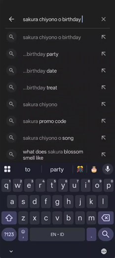 ¡Feliz cumpleaños Sakura Bak-Chiyo!