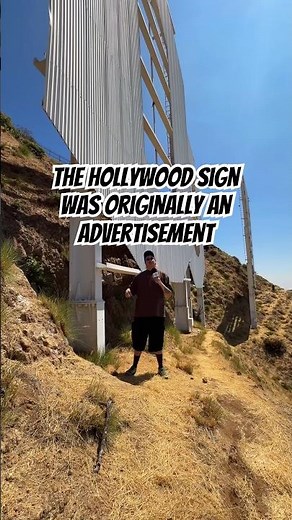 The Hollywood Sign Was Originally An Advertisement