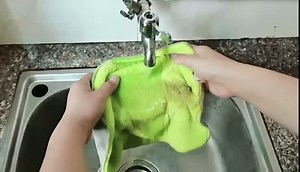 Dish Cloths,20 pcs 11 * 11 inch Microfiber Cleaning Dish Cloths Dust Cloths with Two Colors On Two Sides Highly Absorbent Lint Free Streak Free