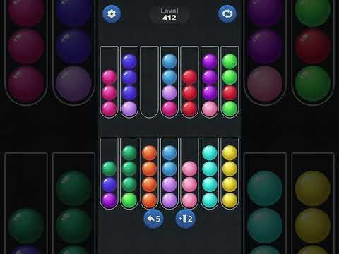 Ball Sort by Infinite Joy (V2): Levels 411, 412, 413
