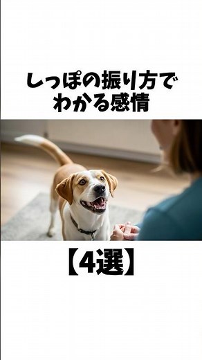 しっぽの振り方でわかる感情【4選】 #犬 #ペット #雑学 #動物