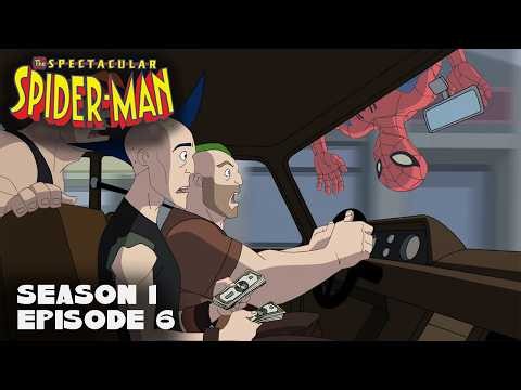 The Invisible Hands | The Spectacular Spider-Man | FULL EPISODE | S1E06 | Throwback Toons