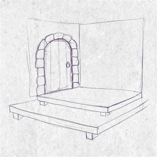 How to Draw Environments Using ONLY Basic Shapes! ⛰️✨