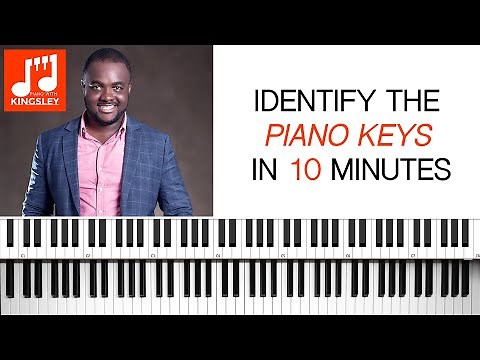 Identify the Piano Keys in 10 minutes - Beginner Piano Lesson 1