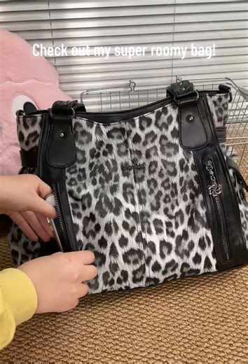 Leopard Print Tote for Your 13-Inch Laptop