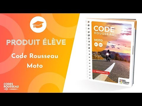 Code Rousseau Moto : livre code moto 2025