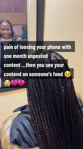 I've healed and back stronger 🤗 a whole one month's content.....mara I've learned my lesson. let's all back our things up guys. #trending #fyp #braidersontiktok #knotlessbraidsmidrand #hairtiktoks #awareness