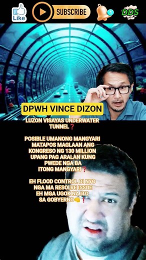 DPWH 130M. UNDERWATER TUNNEL NEW GHOST PROJECT BA YARN❗#ofwlife ##philippines #vpsara #duterte #bbm