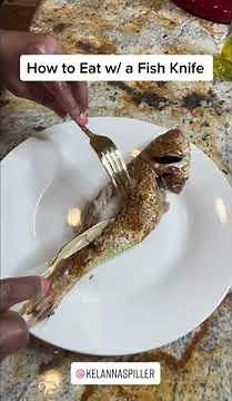 How to Use a Fish Knife