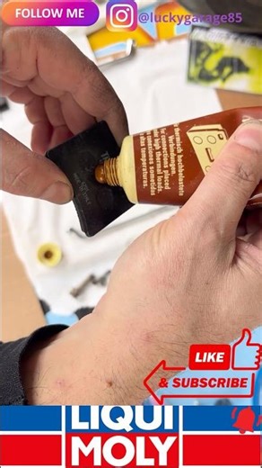 Liqui Moly Copper Paste: How to apply on brakes 🚗💨 #brakes #mechanic #diy #howto #automotive