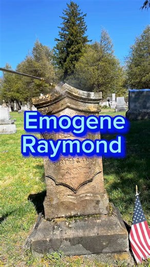 A look back on the short story on Emogene that was gone way too soon 💜 #gravegeeks #cemetery #clean #ushistory #fblifestylelife #storytime | Crazy Cemetery Lady