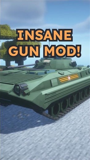 Crazy Gun Mod for Minecraft! #minecraft