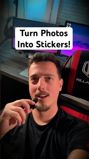 How To Make Stickers From Any Photo on iPhone ( No App Needed! ) #iphonetips #stickers