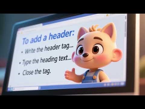 8. HTML–Creating Web Pages