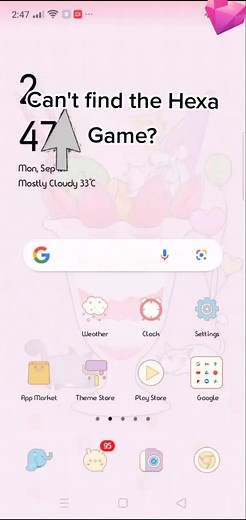 hexa game 😄🍭 #fyp #fy #foryou #loviesweetfam #roblox #hexagame #squidgame #tutorial