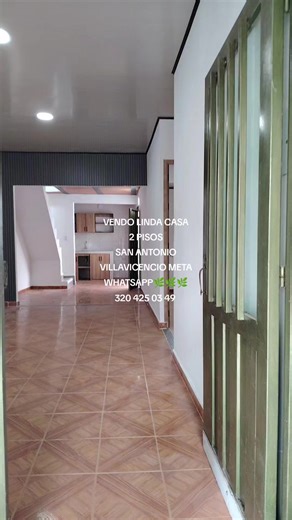 - SAN ANTONIO CERCA AL ARA - LLÁMAME 3️⃣2️⃣0️⃣4️⃣2️⃣5️⃣0️⃣3️⃣4️⃣9️⃣ - VILLAVICENCIO - META -‼️OFERTA .. ♻️♻️♻️♻️ - Area 6 x 12 ( 2 PISOS) - Precio 💲175 millones neg - 4 Habitaciones Confortables - 2 Baños🚻 Amplios - Patio Grande para Ideal para tus mascotas - Sector Exclusivo ➡️ - Cocina Integral - Cielo razo en Pvc - Luces led ✅️ bonita bien iluminada - Pisos en Porcelanato - Subterráneo reserva de - Patio de ropas Grande - Excelente ubicacion - Escritura publica al dia libre de Deudas - Reci