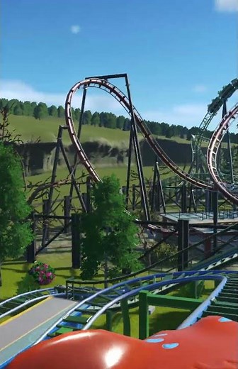 Day 7 of building a coaster every day till I hit 100 subs! #planetcoaster #rollercoaster #coaster