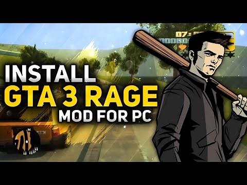 GTA 3 Rage Graphics MOD For Low-End PC Like GTA V | GTA 3 Rage Graphics MOD