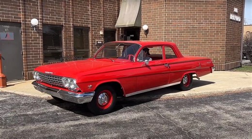 Perfectly Restored 1962 Chevrolet Biscayne Flaunts Bored and Stroked 409