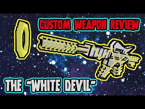 Custom Weapon Review: The "White Devil" Cops N Robbers FPS Mine Mini Game Block Survival Multiplayer