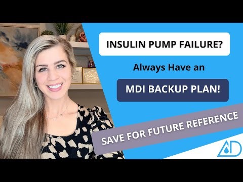 In Case of Insulin Pump Failure: Make Your Own MDI Backup Plan!